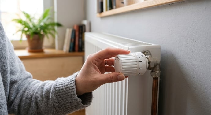 Nachhaltiges Wohnen: Smart heizen spart Energie und Geld.