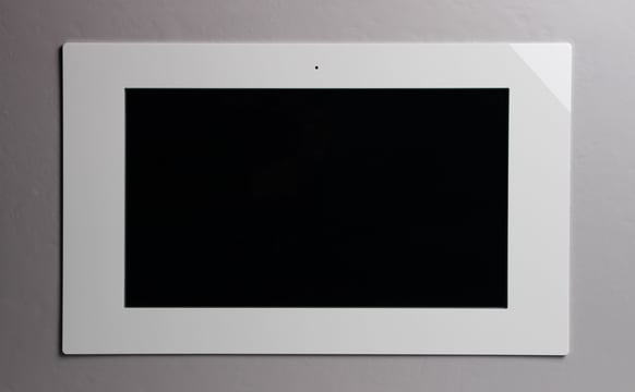 Gira Client19 design variant: Acrylic, color white