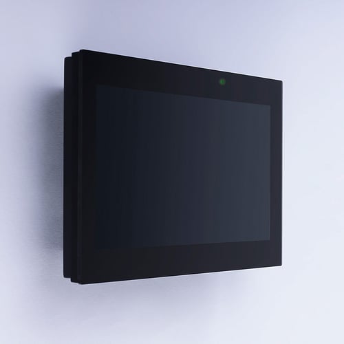 Touchdisplay Aufputz Montage