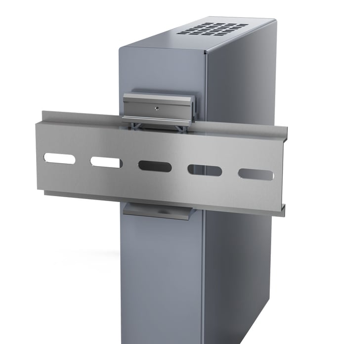 Edge gateway industrial PC DIN rail