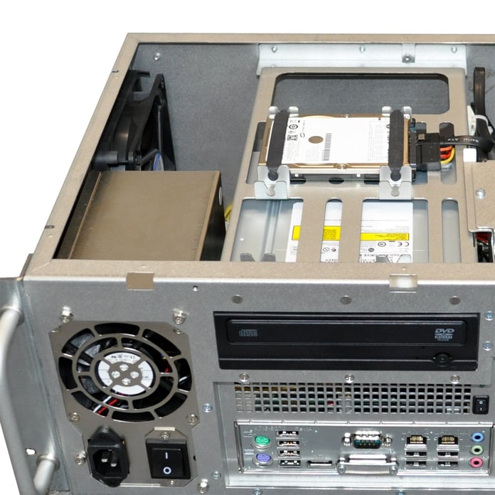 Box-PC mit bis 2 Festplatten