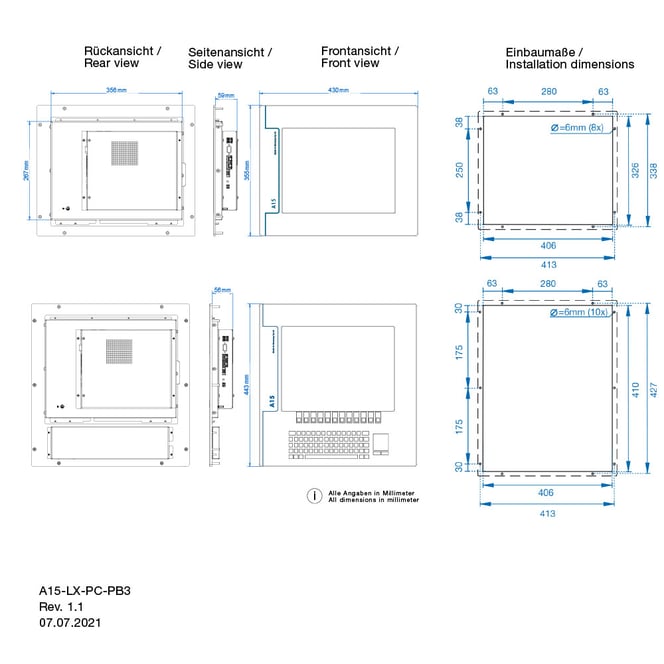industrial computer windows based