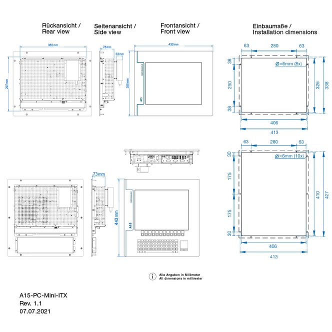 15-inch monitor windows 