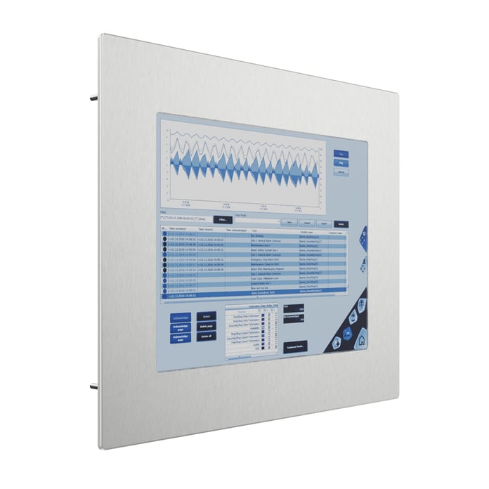 Touch panels CoDeSys and PLC visualization