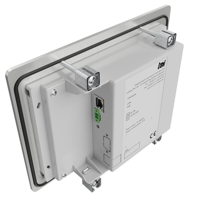 Touch panels CoDeSys and PLC visualization