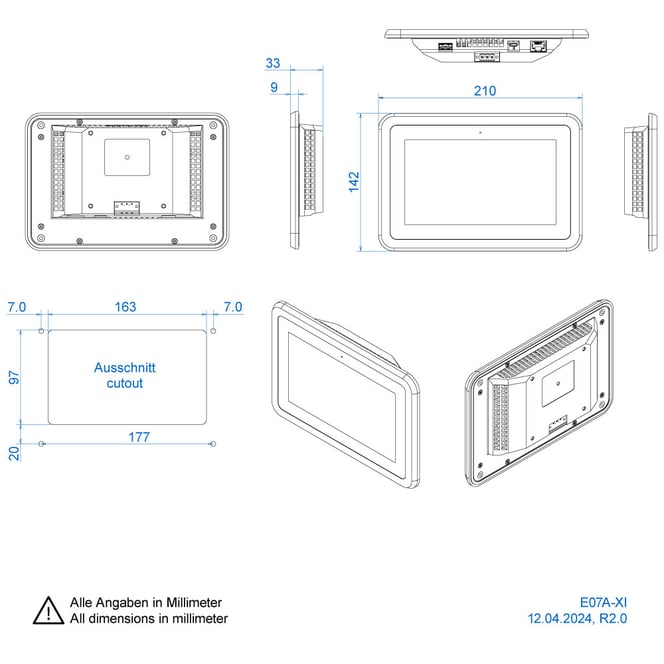 kostengünstiges Touchpanel