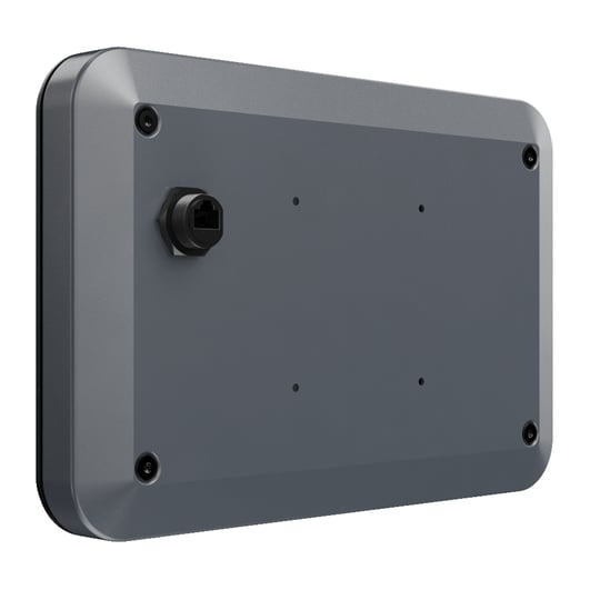 Web-HMI und SPS-Bedienpanel für den Tragarm