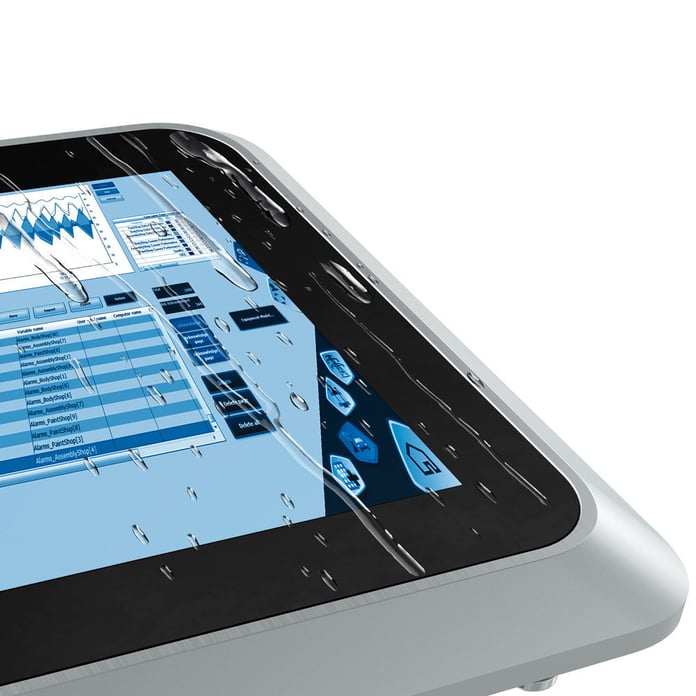 7 inch touch panel eccentric mounting