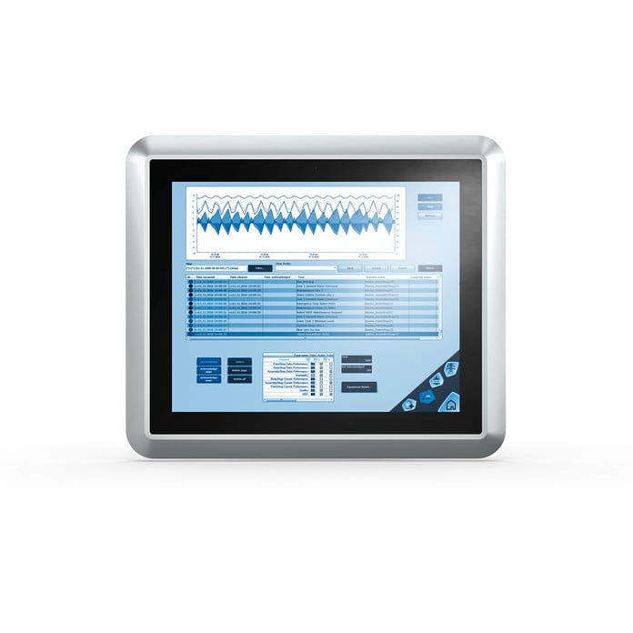 19 inch touch panel eccentric mounting
