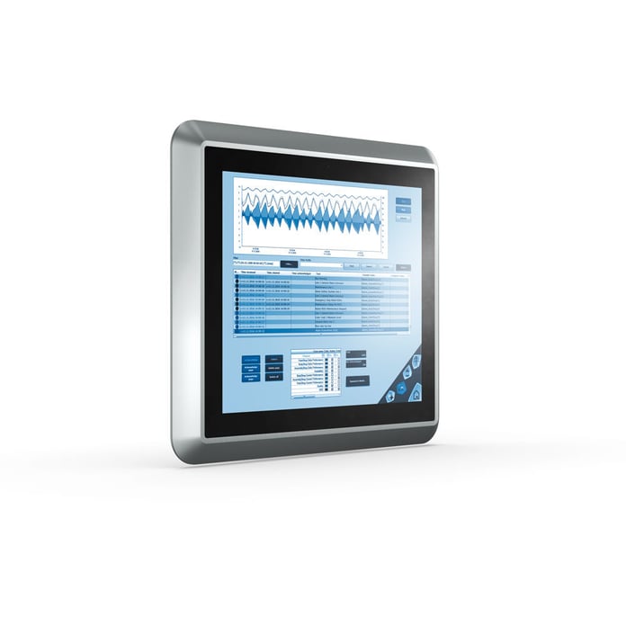 19 inch touch panel eccentric mounting