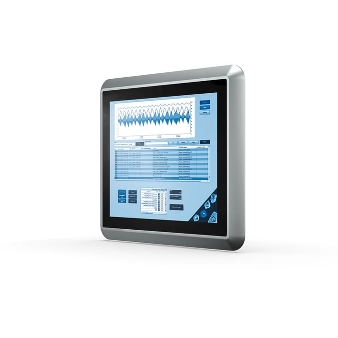19 inch touch panel eccentric mounting