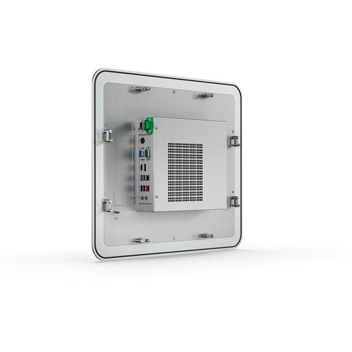 19 inch touch panel eccentric mounting