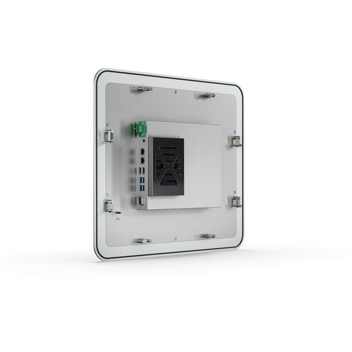 19 inch touch panel eccentric mounting