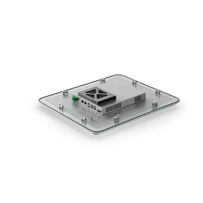 19 inch touch panel eccentric mounting