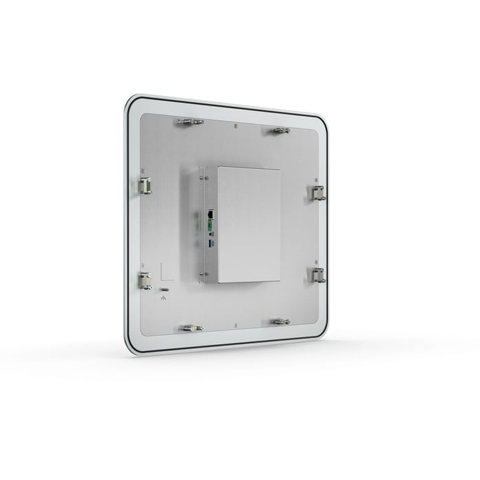 19 inch touch panel eccentric mounting