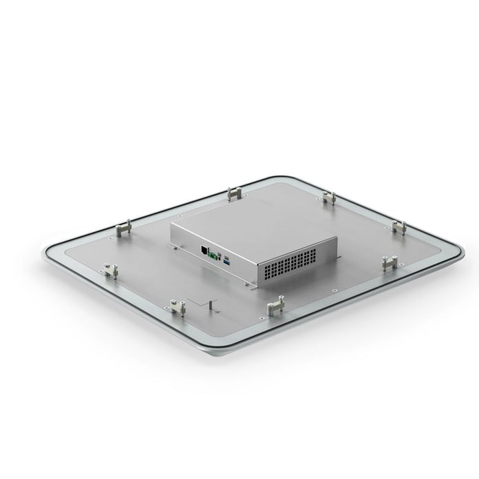 19 inch touch panel eccentric mounting