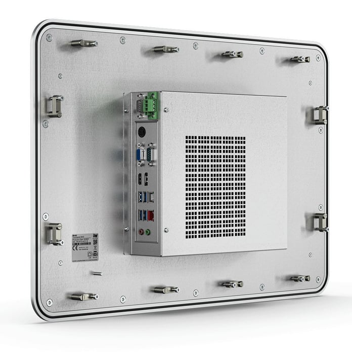 22 inch touch panel eccentric mounting