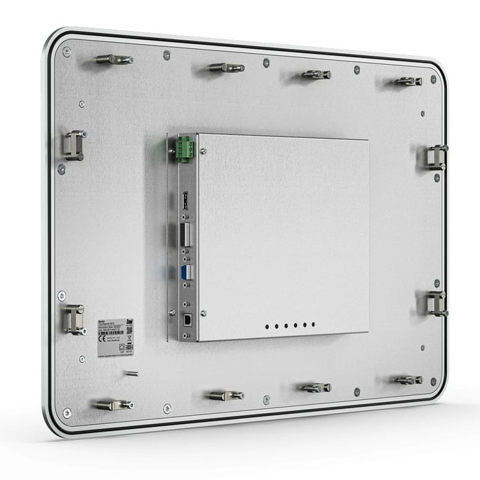 22 inch touch panel eccentric mounting