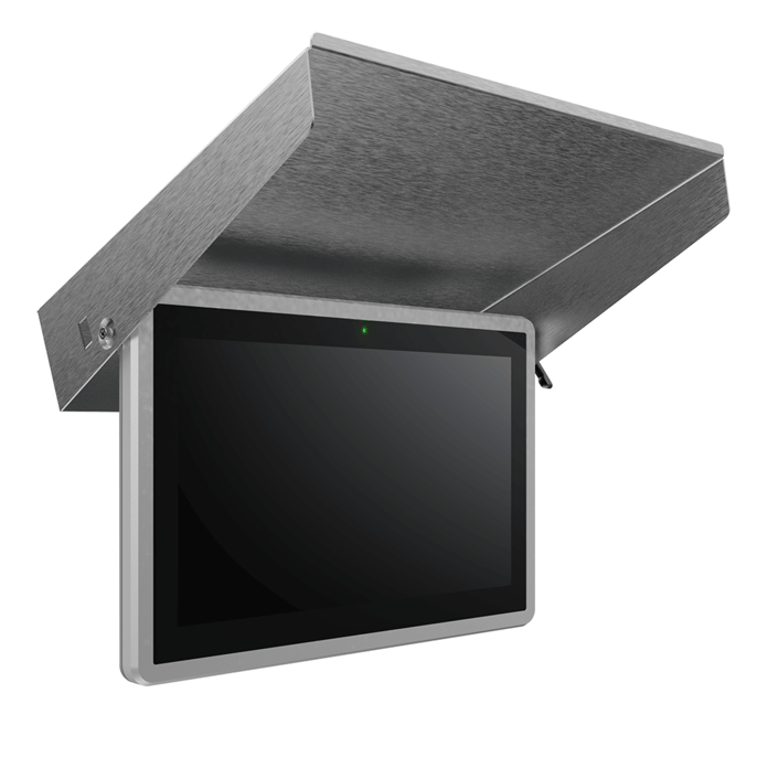 Outdoor touch display not sensitive to temperature