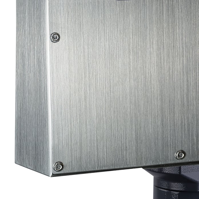 Stainless steel panel PC for a hygienic environment