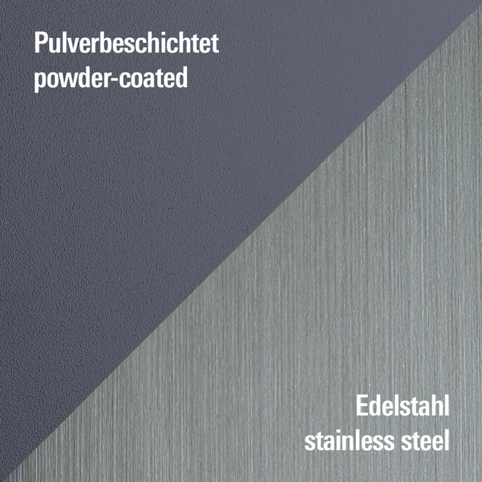 Hygienic design touch panels