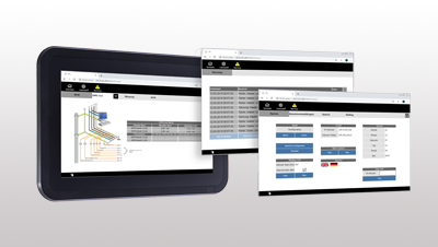Touchpanel für Energiemanagement