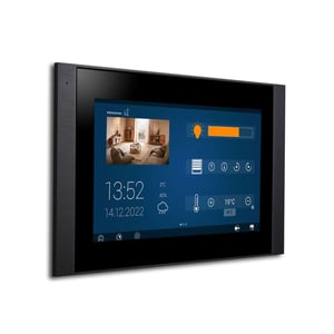 Edition3 Designvariante: Deckglas schwarz / Rahmen Eloxal schwarz