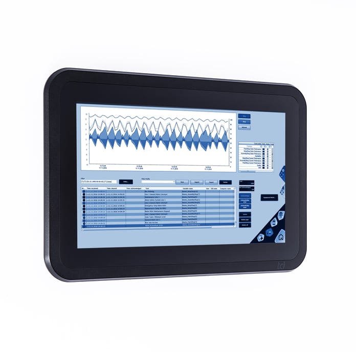 10 Zoll Web-HMI für CoDeSys und SPS