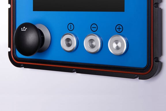 Touchpanel IP69k Detail Bedienelemente